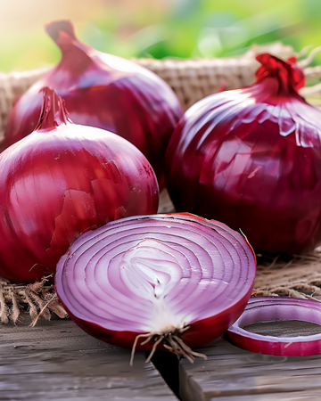 Ui Noordhollandse Bloedrode zaden (Allium cepa) – eenjarige groente