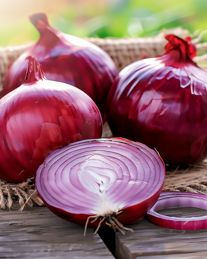 Ui Noordhollandse Bloedrode zaden (Allium cepa) – eenjarige groente