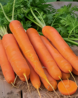 Zomerwortelzaden Daucus Carota eenjarig Nantes 2 ras