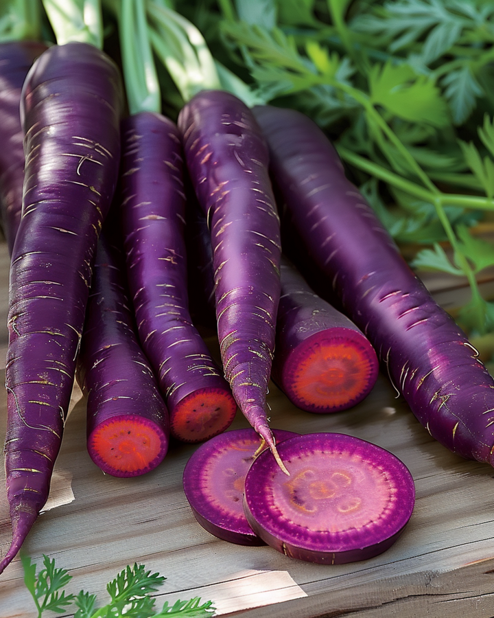 Zomerwortelen Purple Sun F1 zaden (Daucus carota) – eenjarige groente