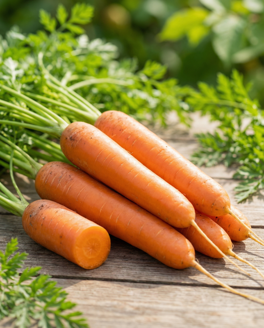 Winterwortel Berlikum 2 (Daucus carota) – eenjarige groentezaden van SeedsChoice