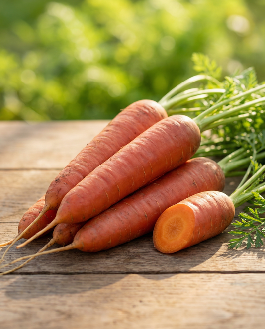 Winterwortel Flakkée 2 (Daucus carota) – eenjarige groentezaden van SeedsChoice
