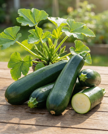 Zomerpompoen Black Beauty (Cucurbita pepo) – eenjarige groentezaden van SeedsChoice