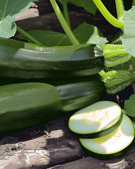 Black Forest F1 courgettezaden Cucurbita Pepo eenjarig klimmend