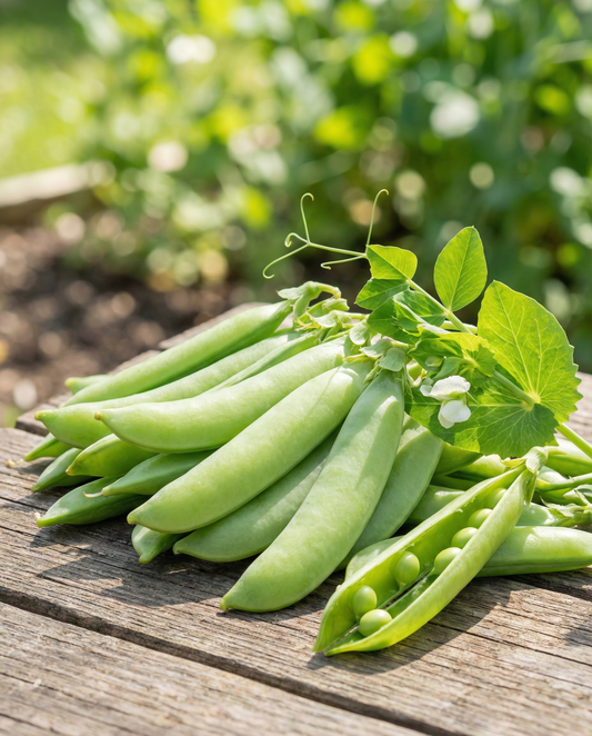 Suikererwten Heraut (Pisum sativum) – eenjarige groentezaden van SeedsChoice