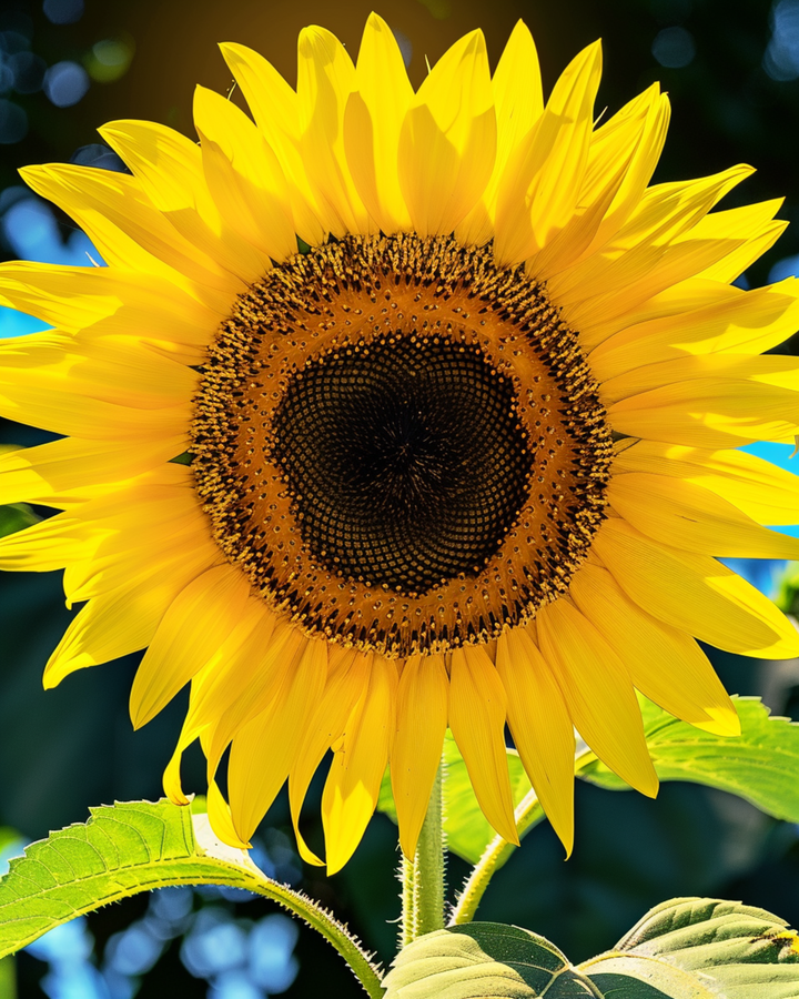 Reuzenzonneblom Giganteus zaden (Helianthus annuus) – eenjarige bloem