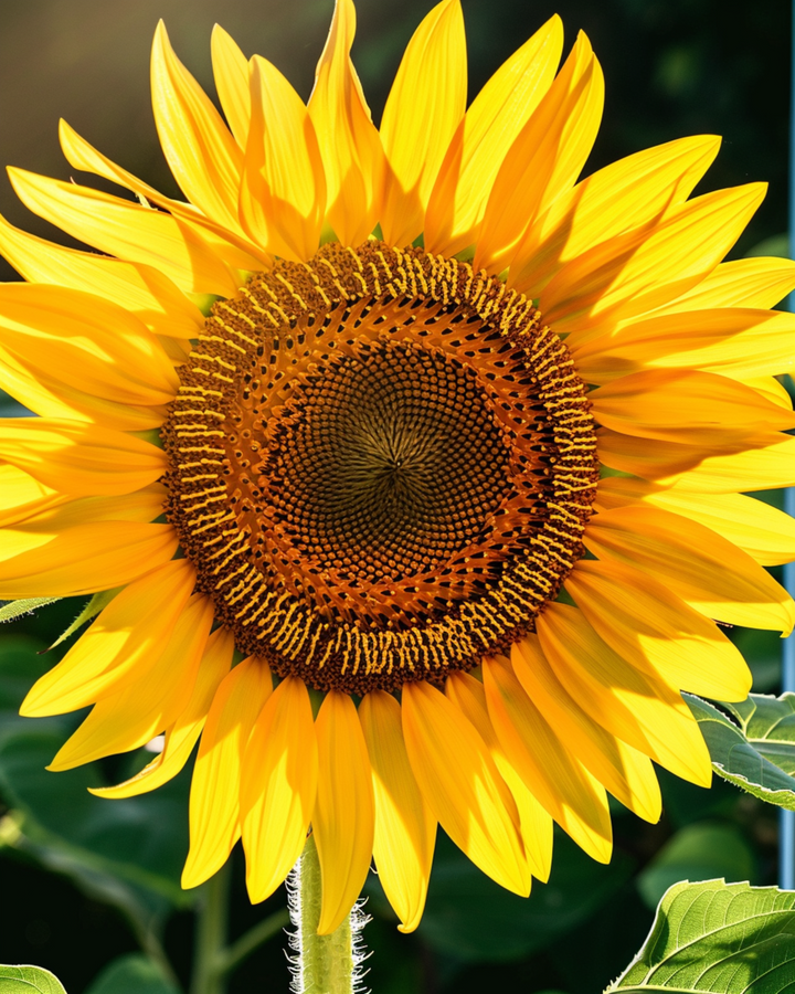 Zonnebloem Henri Wilde zaden (Helianthus annuus) – eenjarige bloem