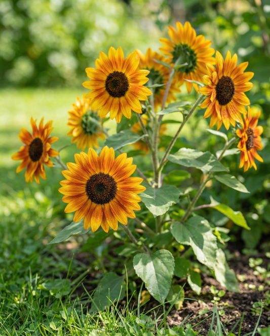 Zonnebloem Fantasy 70 Cm (Helianthus annuus) – eenjarige bloemenzaden van SeedsChoice