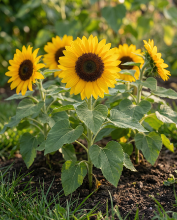 Zonnebloem Pacino (Helianthus annuus) – eenjarige bloemenzaden van SeedsChoice