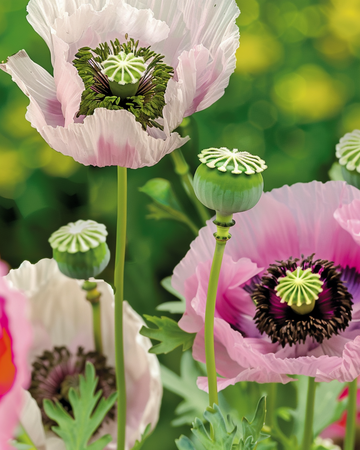 Poppy Single Flowered Mix – eenjarige bloemenzaden van SeedsChoice