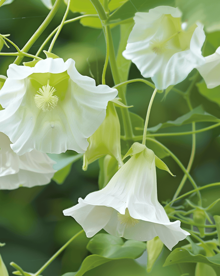 Kathedraalklok Witte Klimmer zaden (Cobaea scandens) – eenjarige klimmer