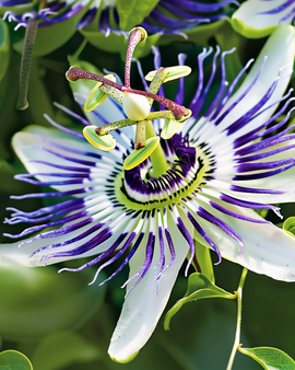 Passiflora Caerulea zaden passiebloem klimplant blauw