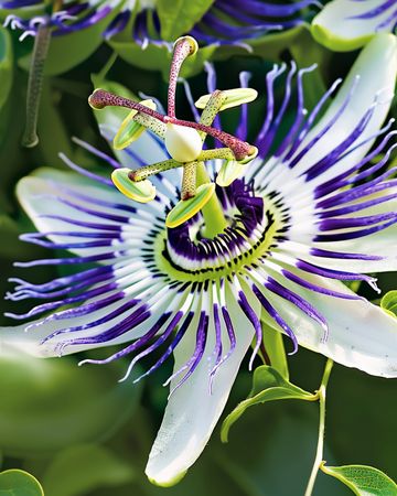 Passiebloem klimmer blauw zaden (Passiflora caerulea) – klimplant