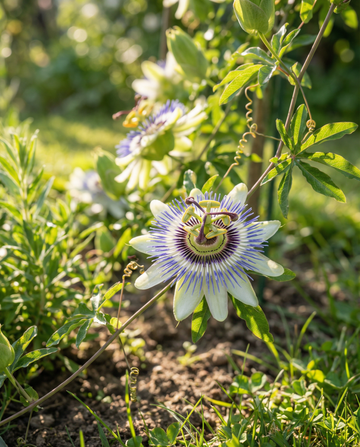 Passiebloem klimmer blauw (Passiflora caerulea) – klimplant zaden van SeedsChoice