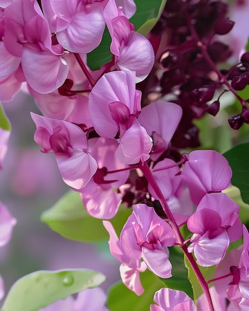 Hyacinth Bean Climber Lilac Pink zaden (Dolichos lablab) – eenjarige klimplant