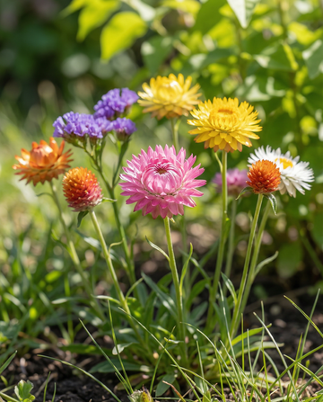 Everlasting Mix For Dried Bouquets Colourful – eenjarige bloemenzaden van SeedsChoice