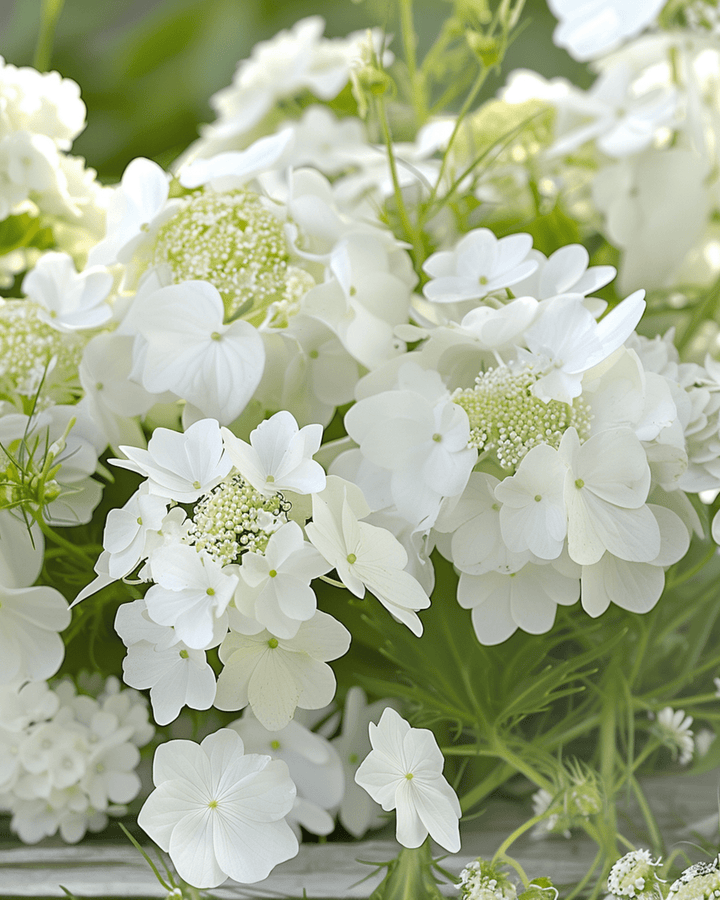Summerflowers Sweet White Mix Blooms zaden – eenjarige bloem