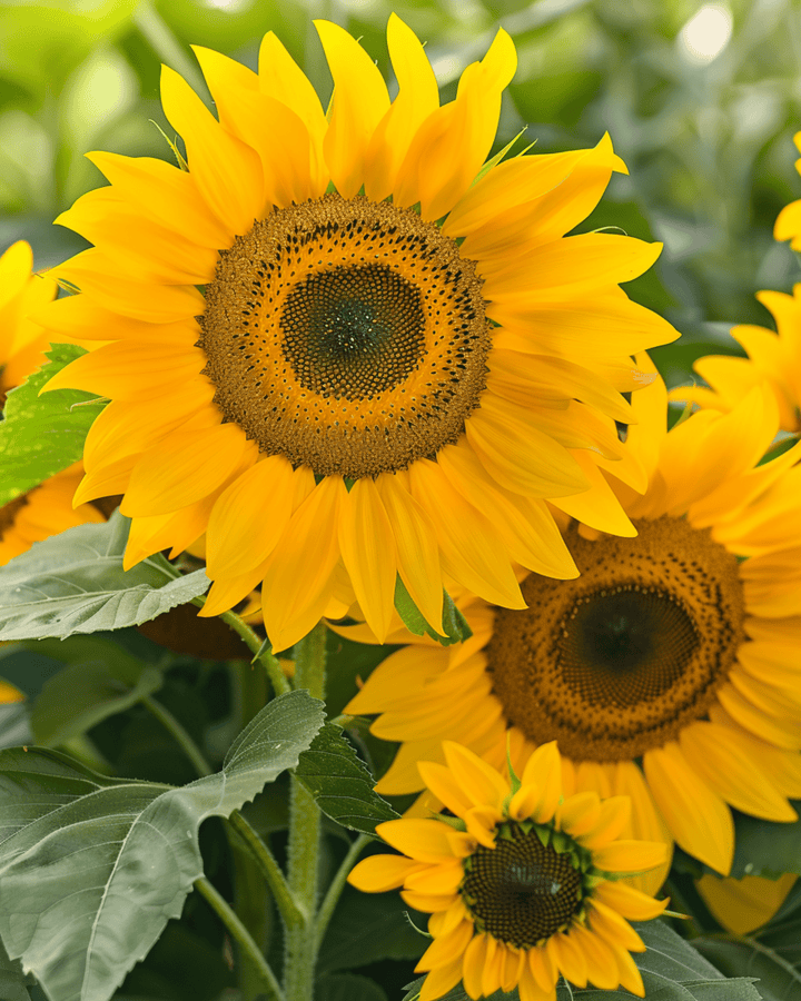Zonnebloem Sunlit Bouquet Mix 75cm zaden (Helianthus annuus) – eenjarige bloem