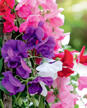 Sweet Pea Royal Family Mix zaden (Lathyrus odoratus) – eenjarige bloem