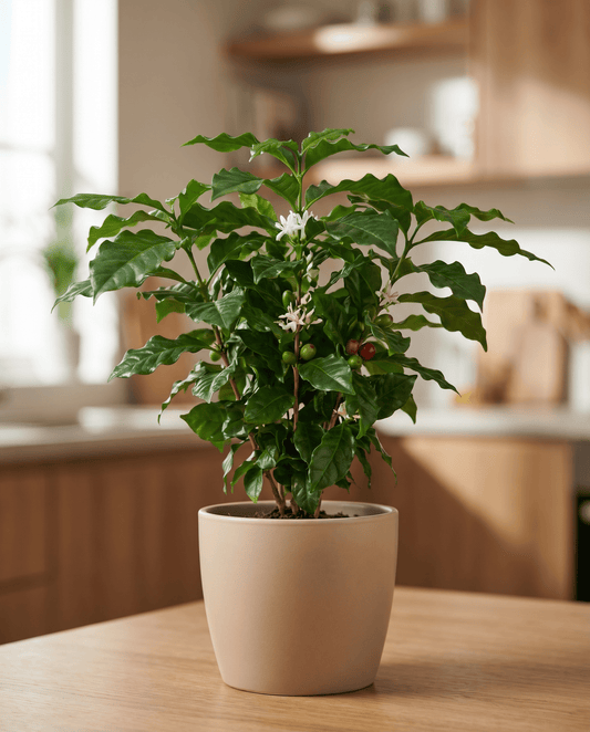 Arabian Coffee Indoor (Coffea arabica) – meerjarige kamerplantenzaden van SeedsChoice