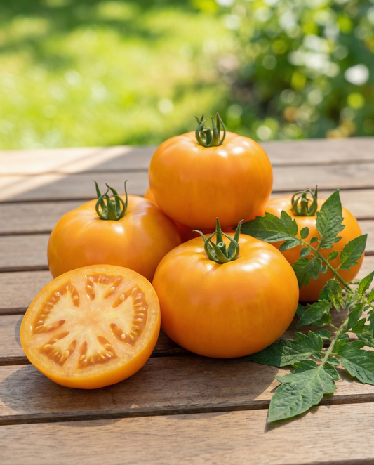 Tomaat Zloty Ozarowski (Solanum lycopersicum) – eenjarige groentezaden van SeedsChoice