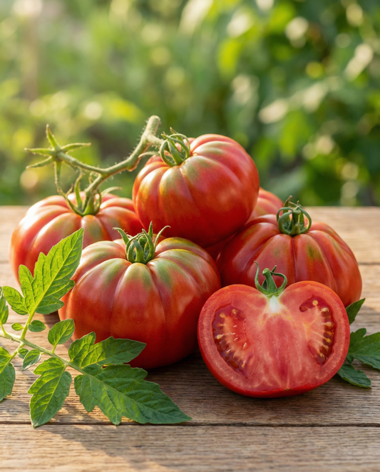 Vleestomaat Coeur De Boeuf (Solanum lycopersicum) – eenjarige groentezaden van SeedsChoice