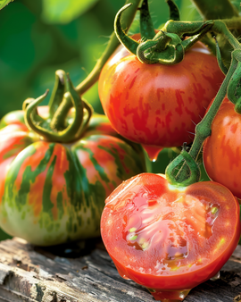 Tomatenzaden Tigerella Solanum Lycopersicum eenjarig