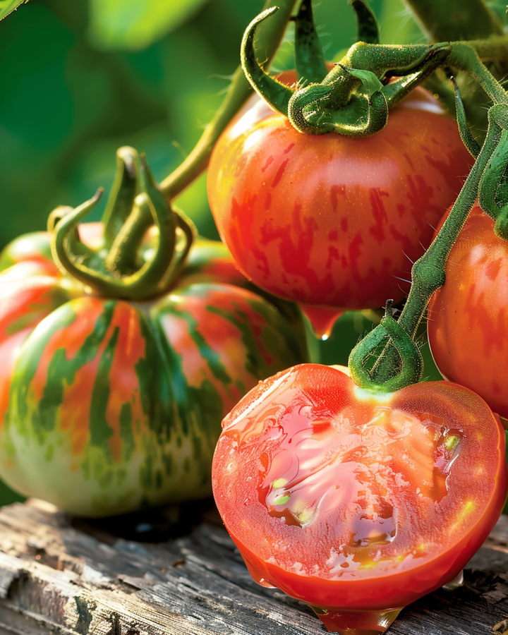 Tomaat Tigerella zaden (Solanum lycopersicum) – eenjarige groente