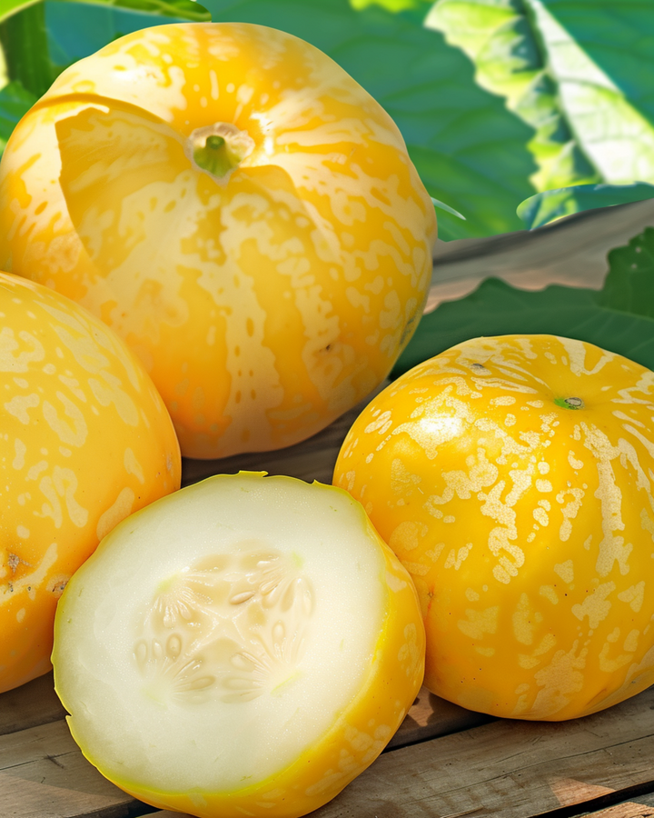Komkommer Lemon Apple zaden (Cucumis sativus) – eenjarige groente