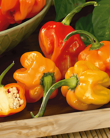 Habanero Pepper Mixture zaden (Capsicum chinense) – eenjarige groente