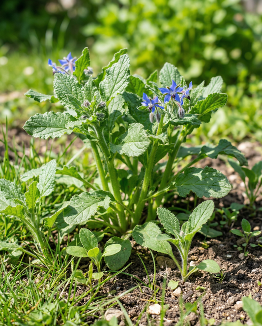 Bernagie Microgreens (Borago officinalis) – eenjarige microgreens zaden van SeedsChoice