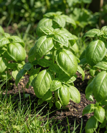 Napolitano basilicum grote bladeren (Ocimum basilicum) – eenjarige groentezaden van SeedsChoice