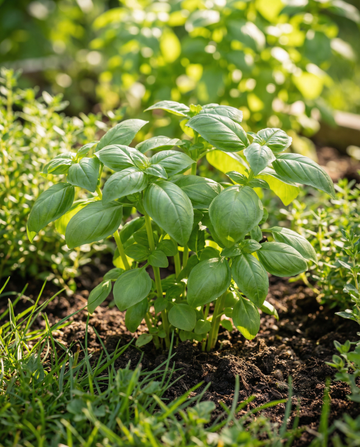Basilicum Italiano Classico (Ocimum basilicum) – eenjarige kruidenzaden van SeedsChoice