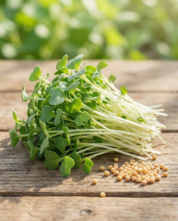 Mosterd kiemen (Sinapis alba) – biologische eenjarige kiemzaden van SeedsChoice