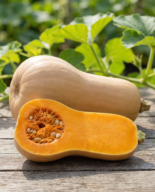 Pompoen Waltham Butternut (Cucurbita moschata) – eenjarige groentezaden van SeedsChoice