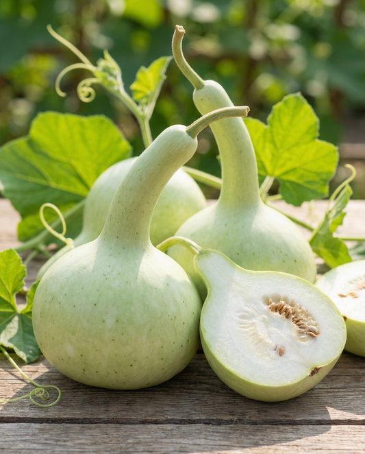 Birdhouse Bottle Gourd Climber (Lagenaria siceraria) – eenjarige klimplant zaden van SeedsChoice