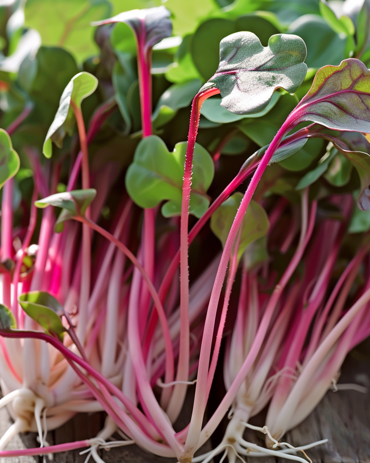Radijs Daikon Red Microgreens zaden (Raphanus sativus) – eenjarige microgreens