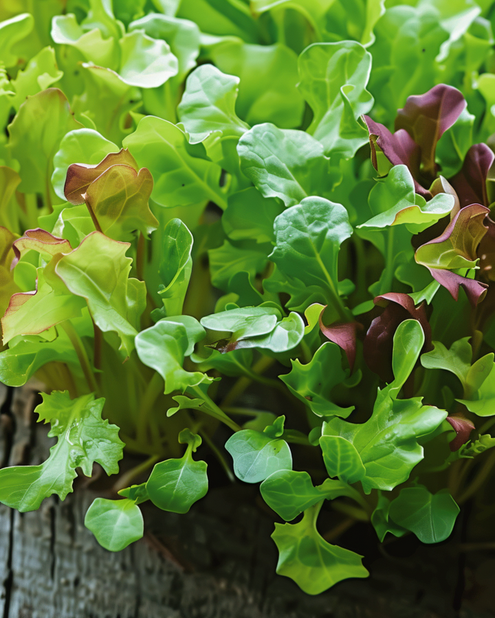 Sla Mengsel Microgreens Baby Leaf Mix zaden (Lactuca sativa) – eenjarige microgreens