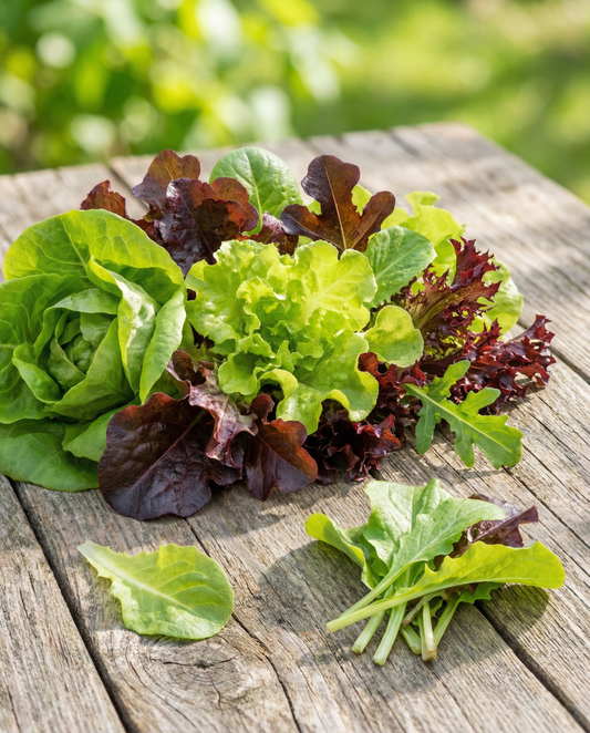 Sla Mixture Microgreens Baby Leaf Mix (Lactuca sativa) – eenjarige microgreenszaden van SeedsChoice