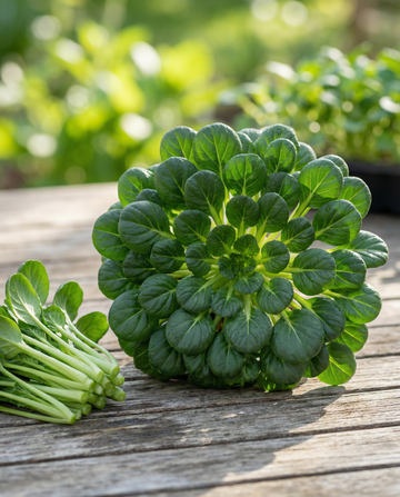Tatsoi Microgreens (Brassica rapa) – eenjarige microgreens zaden van SeedsChoice