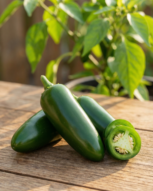 Jalapeño peper (Capsicum annuum) – eenjarige groentezaden van SeedsChoice