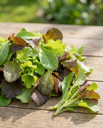 Baby Leaf Salad Oriental (Lactuca sativa) – eenjarige mixzaden van SeedsChoice