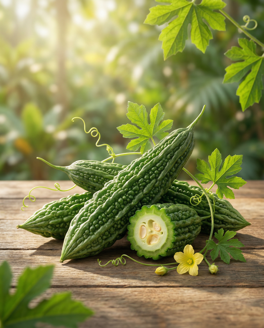 Bitter Gourd (Momordica charantia) – groentezaden van SeedsChoice