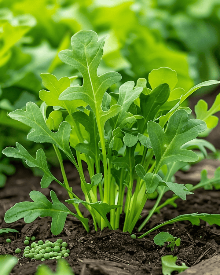 Rucola cavia-voermix zaden (Eruca sativa) – eenjarige groente