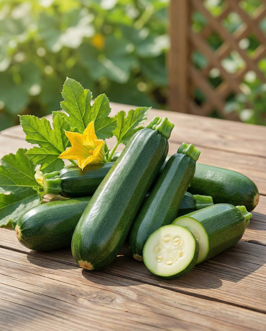 Mini courgette Patio Star F1 (Cucurbita pepo) – eenjarige groentezaden van SeedsChoice