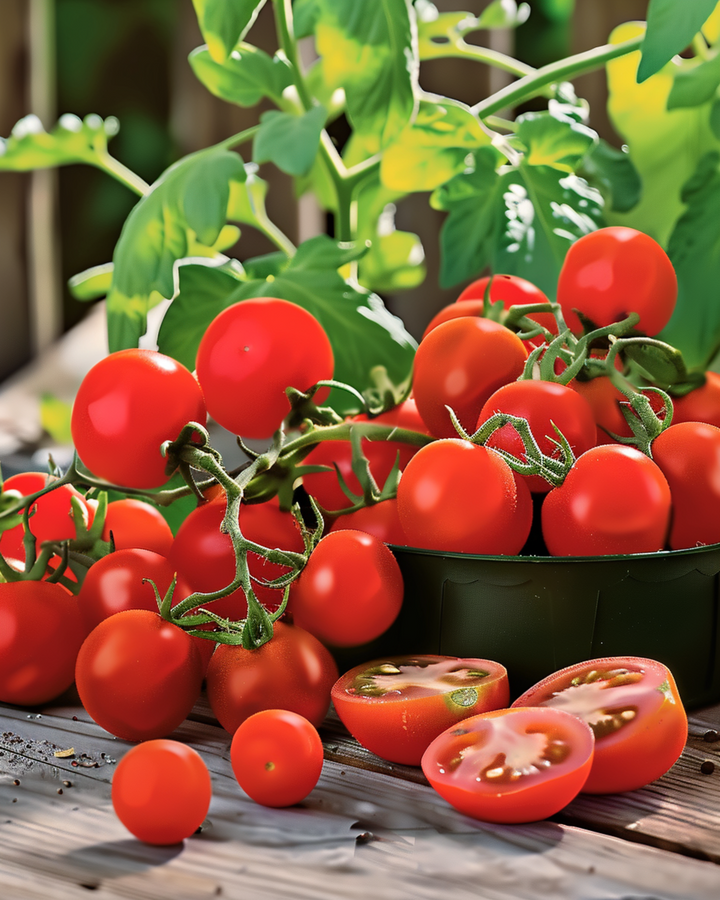 Potomaat Gourmandise Red Cherry zaden (Solanum lycopersicum) – eenjarige groente