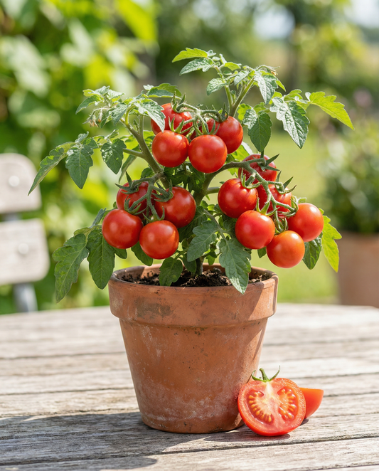 Potomaat Gourmandise Red Cherry (Solanum lycopersicum) – eenjarige groentezaden van SeedsChoice