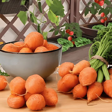Wortel Paris Market 4 zaden (Daucus carota) – eenjarige groente