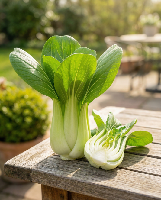 Pak Choi Green F1 (Brassica pekinensis) – eenjarige groentezaden van SeedsChoice