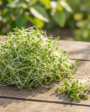 Alfalfa Sprouting Microgreens (Medicago sativa) – biologische eenjarige kiemzaden van SeedsChoice